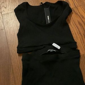 Fashion Nova Crop top set